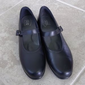SAS TriPad Comfort Strap Leather Low Heel Sz 10
